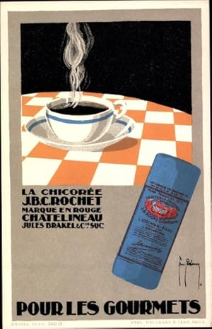 Künstler Ansichtskarte / Postkarte Chatelineau Châtelet Wallonien Hennegau, Reklame, Chicoree J.B...