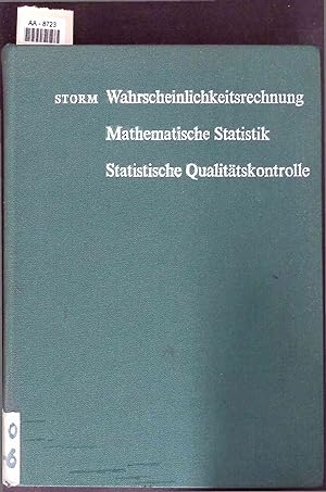 Seller image for Wahrscheinlichkeitsrechnung mathematische Statistik und statische Qualttskontrolle. AA-8723. 6., verbesserte Auflage for sale by Antiquariat Bookfarm