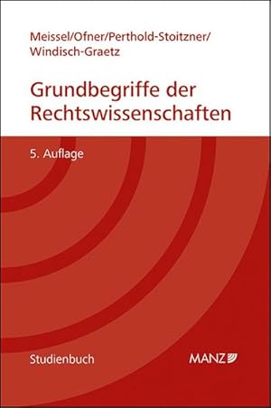 Seller image for Grundbegriffe der Rechtswissenschaften for sale by BuchWeltWeit Ludwig Meier e.K.