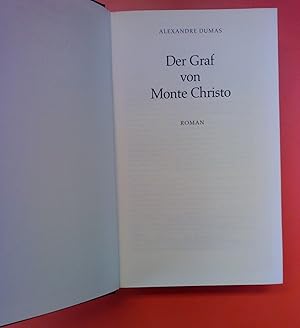 Bild des Verkufers fr Der Graf von Monte Christo - Roman zum Verkauf von biblion2