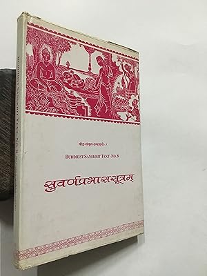 Image du vendeur pour Suvarnaprabhasasutra. Buddhist Sanskrit Texts. mis en vente par Prabhu Book Exports