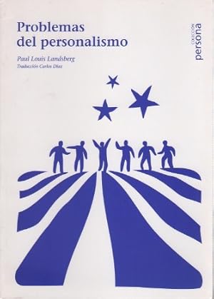 Image du vendeur pour Problemas del personalismo . mis en vente par Librera Astarloa