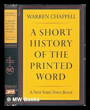 Seller image for A short history of the printed word for sale by MW Books
