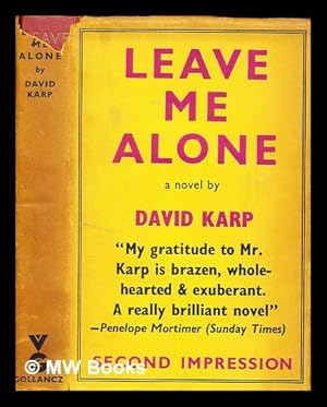 Seller image for Leave me alone for sale by MW Books