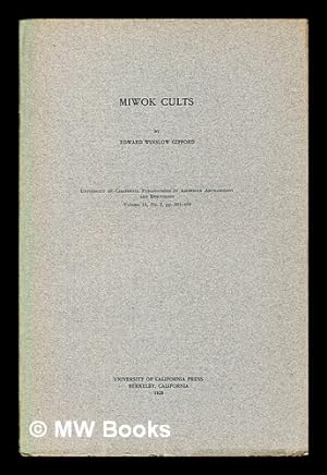 Seller image for Miwok cults for sale by MW Books