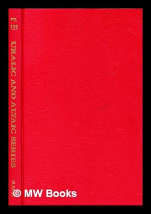 Seller image for Uralic and Altaic Series - Volume 135 : Preliminary Studies in Turkic Historical Phonology for sale by MW Books