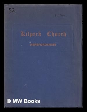 Bild des Verkufers fr Guide to the parish Church of SS. Mary & David, Kilpeck / C. Windsor Richards zum Verkauf von MW Books