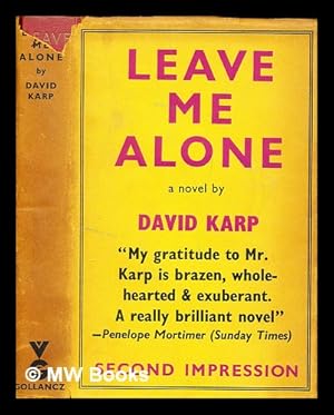 Seller image for Leave me alone for sale by MW Books Ltd.