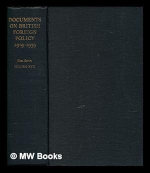 Bild des Verkufers fr Documents on British foreign policy, 1919-1939 - First Series, Volume 17: Greece and Turkey 1921-1922 zum Verkauf von MW Books Ltd.