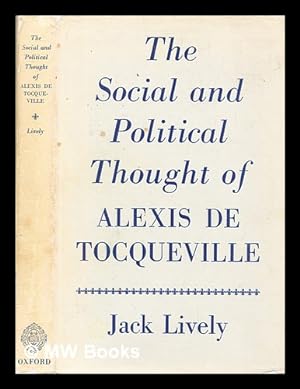 Immagine del venditore per The social and political thought of Alexis de Tocqueville venduto da MW Books Ltd.
