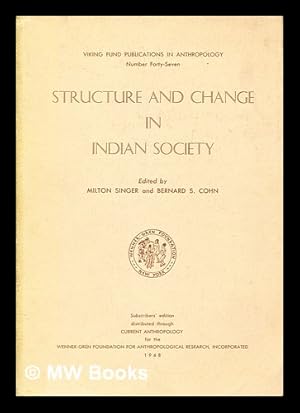 Imagen del vendedor de Structure and change in Indian society a la venta por MW Books Ltd.