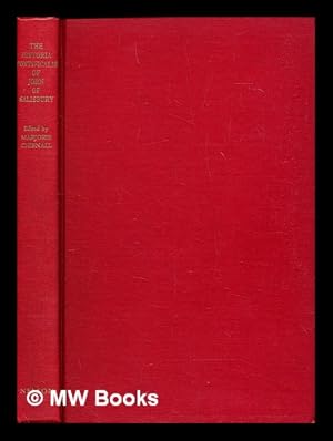 Imagen del vendedor de John of Salisbury 's memoirs of the Papal Court / translated from the Latin a la venta por MW Books Ltd.