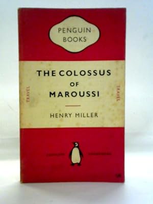 Immagine del venditore per The Colossus of Maroussi venduto da World of Rare Books