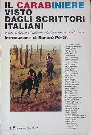 Seller image for Il carabiniere visto dagli scrittori italiani for sale by FolignoLibri