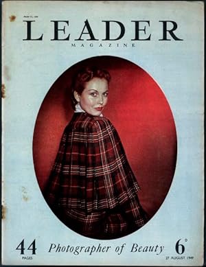 Imagen del vendedor de Leader Magazine, 27 Aug. 1949 a la venta por Cacklegoose Press