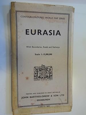 EURASIA With bonduaries, Roads and Railways