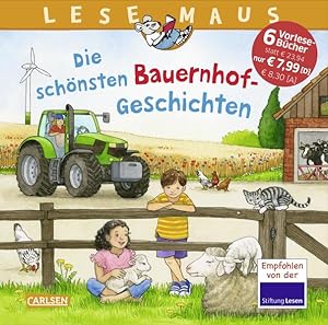 Bild des Verkufers fr LESEMAUS Sonderbnde: Die schnsten Bauernhof-Geschichten: 6 Geschichten in 1 Band zum Verkauf von buchlando-buchankauf