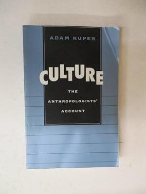 Culture: The Anthropologists' Account