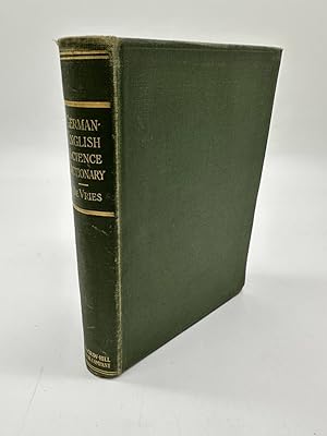 Seller image for Rare Louis De Vries 1St Edit/1St Print German-English Science Dictionary for Students I Chemistry 1St [Hardcover] De Vries, Louis [Hardcover] De Vries, Louis for sale by Dean Family Enterprise