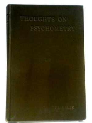 Image du vendeur pour Thoughts on Psychometry mis en vente par World of Rare Books