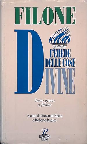 Seller image for L'erede delle cose Divine for sale by FolignoLibri