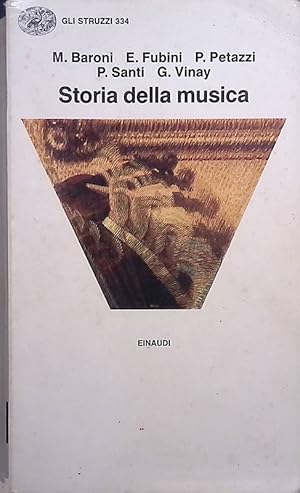 Immagine del venditore per Storia della musica venduto da FolignoLibri