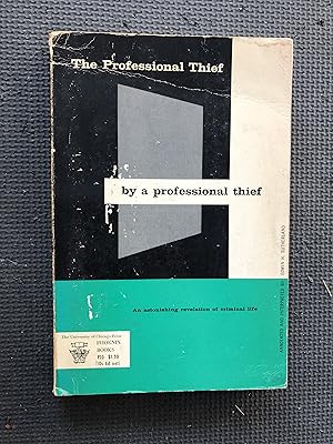 Seller image for The Professional Thief for sale by Cragsmoor Books