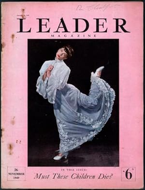 Imagen del vendedor de Leader Magazine, 26 Nov.1949 a la venta por Cacklegoose Press