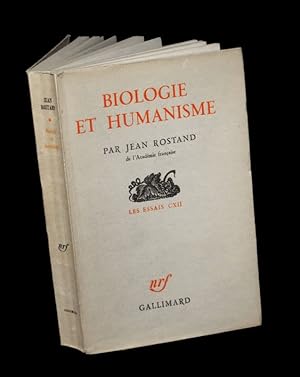 Image du vendeur pour Biologie et humanisme. mis en vente par Babel Librairie