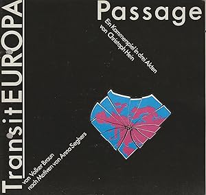 Imagen del vendedor de Programmheft Christoph Hein PASSAGE / Volker Braun TRANSITEUROPA Premiere 15. September 1988 Spielzeit 1988 / 89 Nr. 1 a la venta por Programmhefte24 Schauspiel und Musiktheater der letzten 150 Jahre