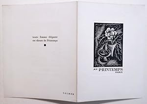 Au Printemps. Nous avons l'honneur de vous prier de bien vouloir assister à la présentation privé...