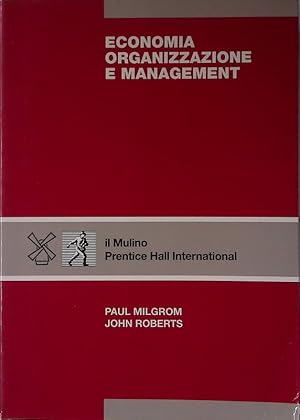 Seller image for Economia, organizzazione e management for sale by FolignoLibri