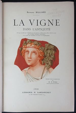 La Vigne Dans L'Antiquite