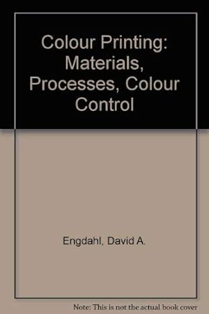 Seller image for Color Printing Materials Processes Color for sale by -OnTimeBooks-