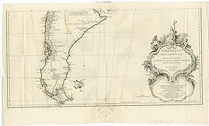 3-Antique Maps-SOUTH AMERICA-AMERIQUE MERIDIONALE-BRAZIL-d'Anville-1748
