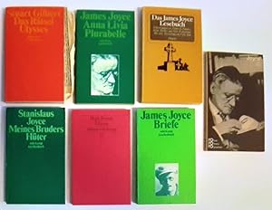Bild des Verkufers fr 7 Bnde Konvolut von und zu James Joyce. zum Verkauf von erlesenes  Antiquariat & Buchhandlung