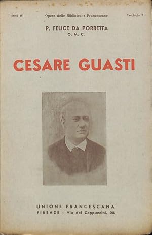 Image du vendeur pour Cesare Guasti mis en vente par FolignoLibri