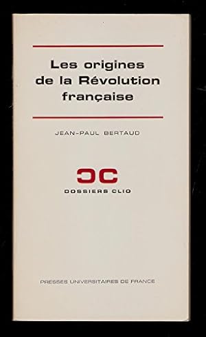 Seller image for Les origines de la rvolution franaise for sale by Ammareal