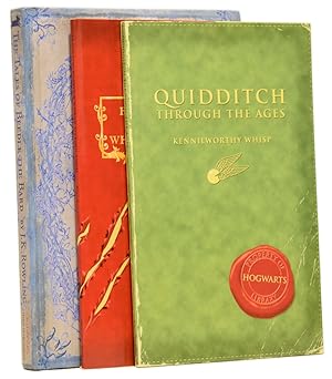 Bild des Verkufers fr Quidditch Through the Ages [with] Fantastic Beasts and Where to Find Them [and] Beedle The Bard. [Harry Potter Series] zum Verkauf von Adrian Harrington Ltd, PBFA, ABA, ILAB