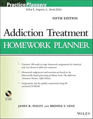 Seller image for Addiction Treatment Homework Planner (PracticePlanners) for sale by Books for Life