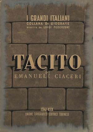 Seller image for Tacito for sale by FolignoLibri