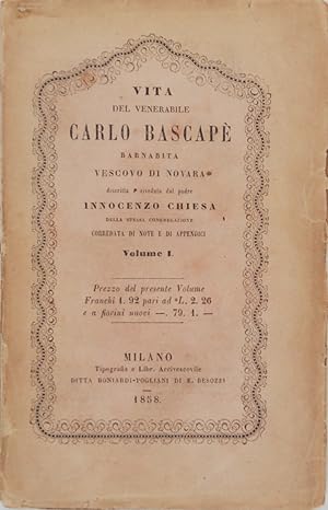 Vita del venerabile Carlo Bascapè barnabita Vescovo di Novara (II volumi)