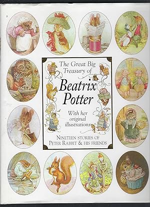 Imagen del vendedor de The Great Big Treasury of Beatrix Potter with Her Original Illustrations a la venta por Peakirk Books, Heather Lawrence PBFA