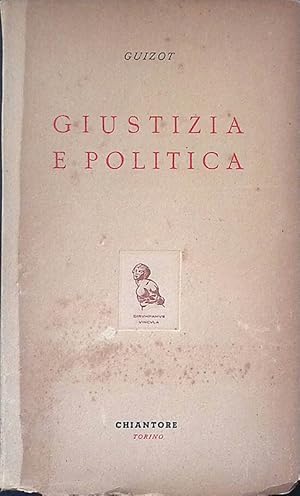 Imagen del vendedor de Giustizia e politica. Vol.II a la venta por FolignoLibri