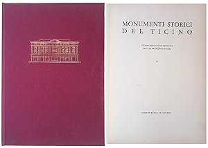 Seller image for Monumenti storici del Ticino. III for sale by FolignoLibri