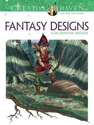 Bild des Verkufers fr Creative Haven Fantasy Designs Coloring Book (Creative Haven Coloring Books) zum Verkauf von WeBuyBooks