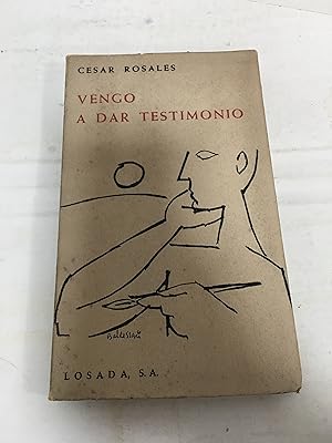 Imagen del vendedor de Vengo a dar testimonio a la venta por SoferBooks