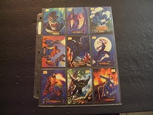 Complete 140 Card Set 1994 Fleer Marvel Masterpieces Cards