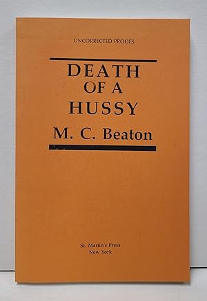 Bild des Verkufers fr Death of a Hussy zum Verkauf von Tall Stories Book & Print Gallery