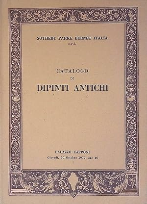 Seller image for Catalogo di dipinti antichi for sale by FolignoLibri